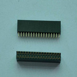 Porcellana resistenza di contatto diritta d&#039;ottone del connettore di Pin della femmina del passo di 2.0mm 20MΩ massima fabbrica