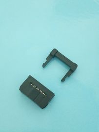 Porcellana Stile nero della piegatura di Pin del connettore 10 del passo IDC di colore 2.0mm con il cavo a nastro fabbrica