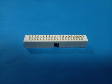 Porcellana Intestazione scatola connettore intaglio pin 2.54mm H: DIP 9.0mm, colore bianco fabbrica